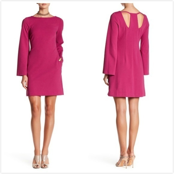 New Donna Morgan Racerback Cutout‎ Shift Dress - Picture 1 of 4